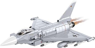 Gedetailleerd Modelleren van een Eurofighter Jachtvliegtuig
