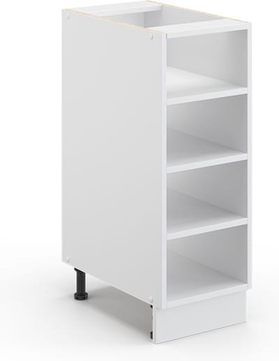 Vicco Fame-Line Halfhoge kast – 30 x 82 cm zonder werkblad Wit