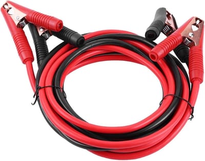 Startkabels Auto - Accukabel Jumper - Noodsituatie Accu - 2200A Vermogen - 4 meter - Zwart Rood