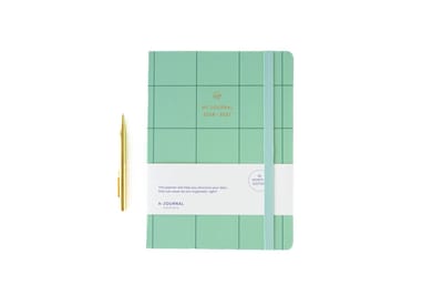 My Journal - Agenda 2026-2027 - A5 - 18 maanden - Mintgroen geruit