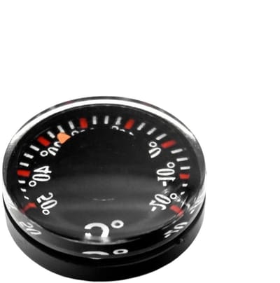 Mechanische Autothermometer - Klimaatindicator Voertuig - Temperatuur Bewaken - Batterijloos Ontwerp - 2 x 2 cm - Meerkleurig