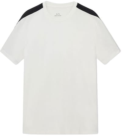 Short Sleeve Round Neck Cotton T-Shirt - White Shirts