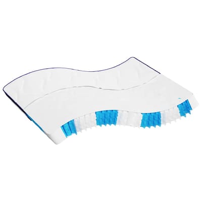 vidaXL - Pocketveringmatras - middelhard-hard - 180x200 - cm