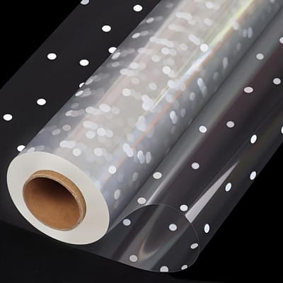 1 Rouleau de Papier Cellophane Transparent Extra-Large Idéal pour les Collations, les Cadeaux et les Célébrations de Vacances, Essentiels pour l'Emballage Cadeau