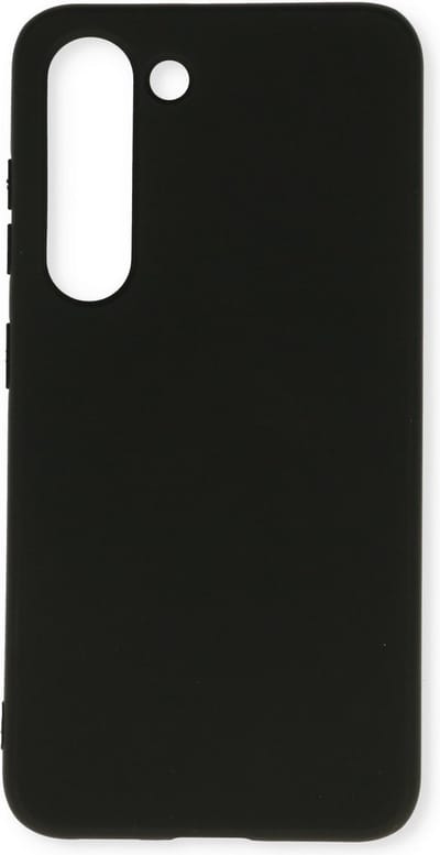 Hoge Kwaliteit Extra Stevig Siliconen Back Cover - Geschikt voor Samsung Galaxy S23 - Zwart