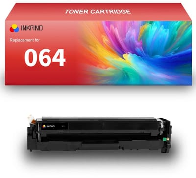 INKFIND 064 Zwart tonercartridge (6000 pages) compatibel met Canon 064 064H Zwart geschikt voor Canon i-SENSYS LBP722Cdw,MF832Cdw - 1-pack Zwart
