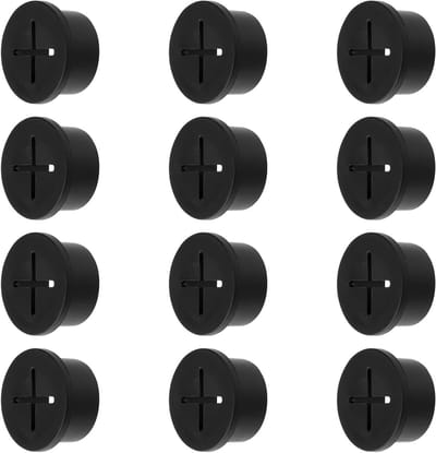 20mm Kabeldoorvoeren - 12 Stuks Rubber Grommets voor Kabelbeheer, Desk Grommet voor Thuis, Kantoor en School