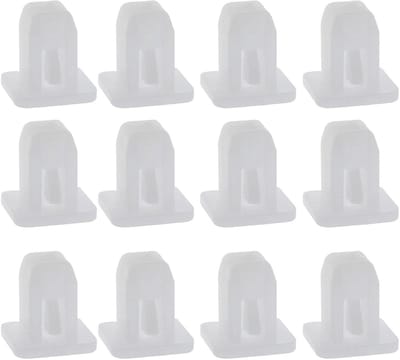 Dailygoods- Bumper Retainer Clip 30 Stuks - Bevestigingsclips Auto - Push In Type - Kunststof - 8mm Gat - Duurzaam Materiaal