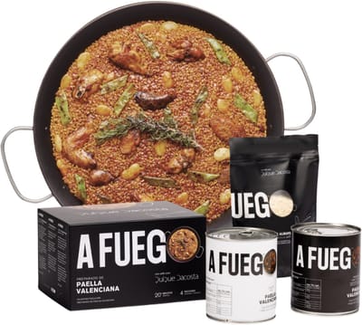 Valenciaanse Paella Kit – A Fuego – 4 personen – Quique Dacosta