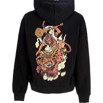Lichtgewicht Hoodie Man Hanuman Hoodie zwart