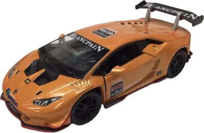 Kinsmart Schaalmodel Lamborghini Huracan 1:36 Pull-back Oranje