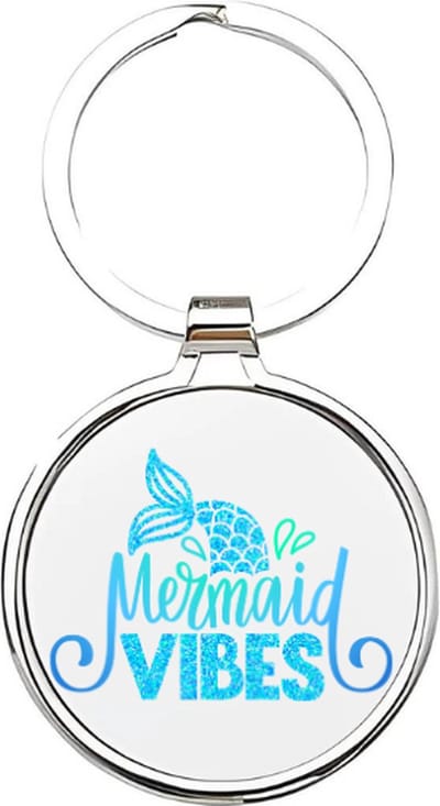 Akyol - zeemeermin Sleutelhanger - Princess - meisjes - zeemeerminnen - sirene - meermin - meerminnen - prinsessen uit de oceaan - sirene - meermin - zeevrouw - fantasie karakter - 4 x 7,5 CM