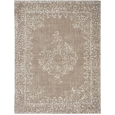 Tallazi Medaillon Vloerkleed 160 cm x 230 cm Rena Truffel