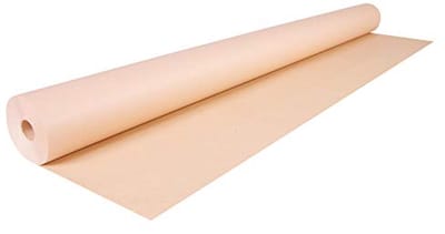 Kraft Plain Paper Roll - 50 x 1m - 60gsm - Zuurvrij en pH Neutraal - Geschikt voor Schilderen en Tekenen - Bruin
