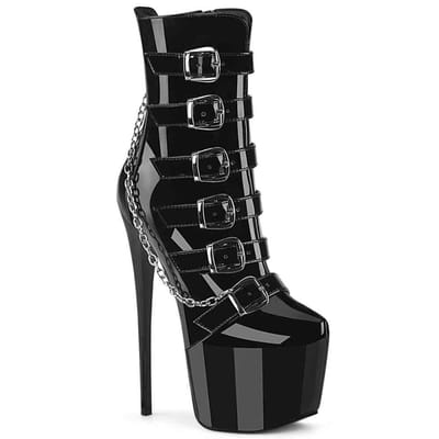 Pleaser - JUBILANT-1015 Plateau Laarzen - US 6 - 36 Shoes - Zwart