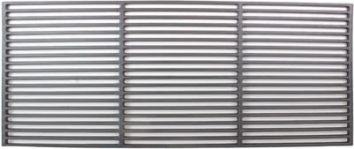 TRUTZHOLM Grillrooster 67x40 cm Rechthoekig - Gusseisen Grillrooster Geëmailleerd - Heavy Duty Grillgitter Gietijzeren Plaat