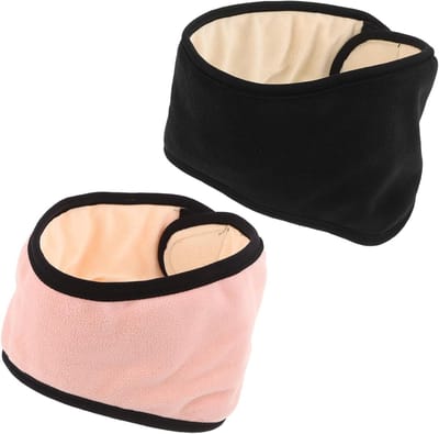 Slaapmasker met Oorkappen - Oorwarmers Slaap - Rustig Slapen - Universeel Verstelbaar - 52 x 13 cm - Diverse Kleuren