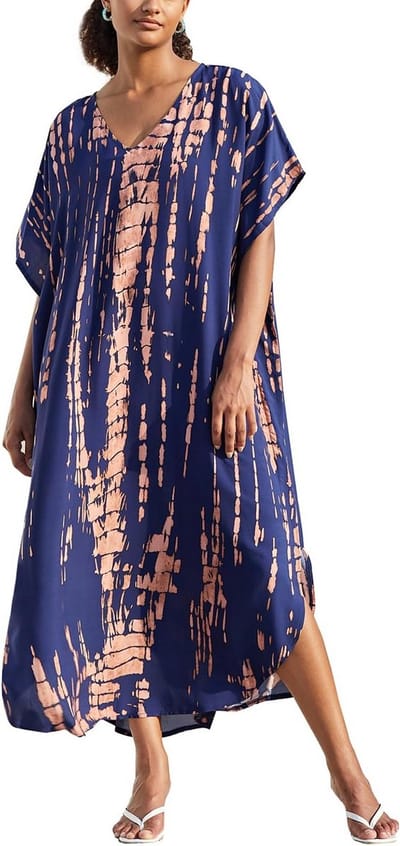 Lange Boho Kimono voor Dames - Losvallende Strandjurk en Loungekleding