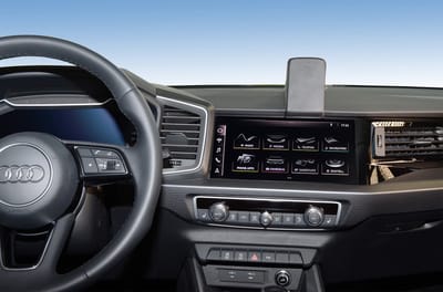 Kuda houder geschikt voor Audi A1 (TYPE GB) 10-2018-2022 Kleur Zwart