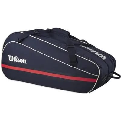 Tas voor 6 tennisrackets Wilson Team 2025