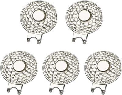 5 Stuks Magnetische Golf Hoed Clips - Golf Ball Marker Houder voor Mannen en Vrouwen