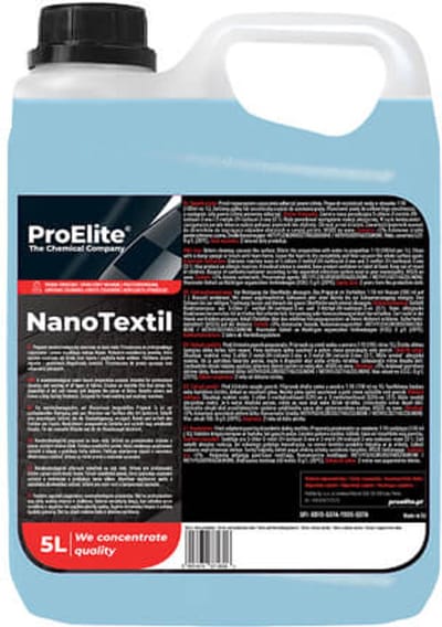 PROELITE NANOTEXTIL TEXTILE CLEANER AND PROTECTOR 5L