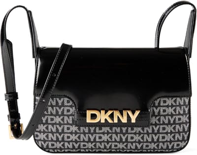 DKNY Avril Crossbody tas 23.5 cm - Dames - black logo- black