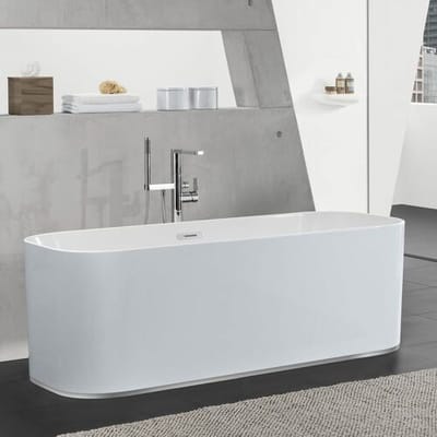 Villeroy & Boch Finion freestanding bathtub 170 x 70 cm with design ring BQ177FIN7A100V2-01