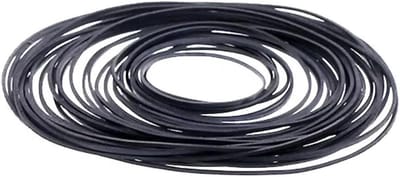 Aandrijfriemen Set - Mix Riemen - Apparaten Repareren - Universele Mix - 35 Stuks - Zwart