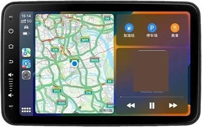 Hoofdsteun Monitor - Autoscherm - Reizen met kinderen - Touchscreen met WiFi - 101 inch - Zwart