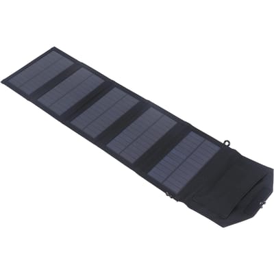 Zonnepaneel 15W 5V Dubbele USB-uitgang Draagbaar Opvouwbaar Zonne-oplaadpaneel voor Buiten gray