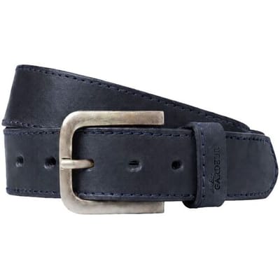 Gardeur Leren Jeansriem Donker Blauw / male