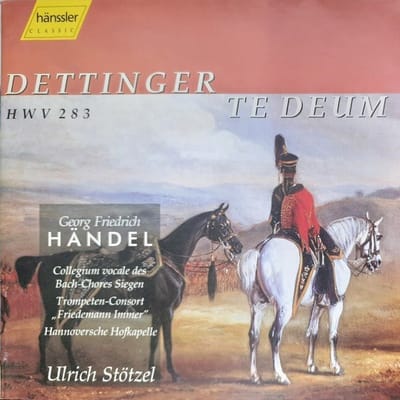 Collegium Vocale, Ulrich Stötzel - Händel: Dettinger Te Deum Hwv 283 (CD)
