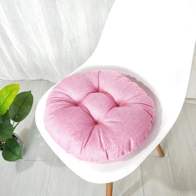 Linnen Kussens - Zitkussens Tuinstoel - Comfort Verhogend - Dikke Vulling - 40 x 40 cm - Grijs