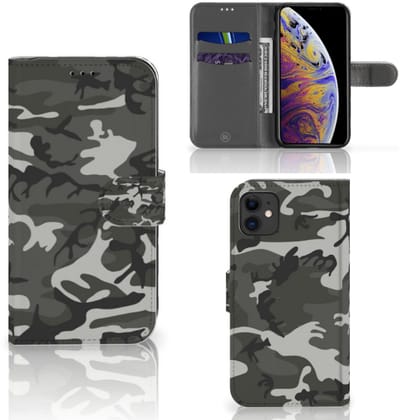 Apple iPhone 11 Telefoon Hoesje Army Light