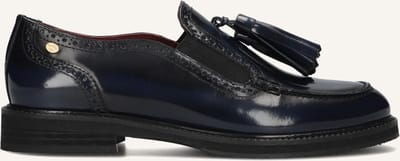 Fred De La Bretoniere Paris Elibra Loafers Dames - Instappers - Blauw - Maat 36