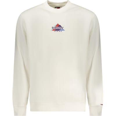 Tommy Hilfiger Witte Katoenen Heren Sweater