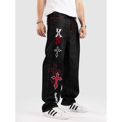 Ninth Hall Ambush Crosses Jeans zwart