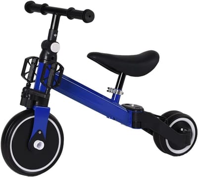 3-in-1 Loopfiets en Driewieler voor Kinderen - Verstelbaar en Lichtgewicht