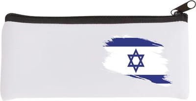 Akyol - israël vlag Etui - Israël - mensen die liefde willen geven aan israel - degene die van israël houden - supporten - oorlog - verjaardagscadeautje - gift - geschenk - kado - 20 bij 9 cm