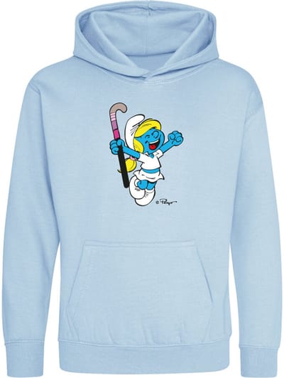 Hingly Hooded sweater Licht Blauw Smurfin Hockey