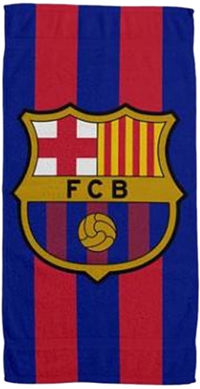 FC Barcelona strandlaken junior 70x140 cm strandlaken microvezel 120042 meerkleurig