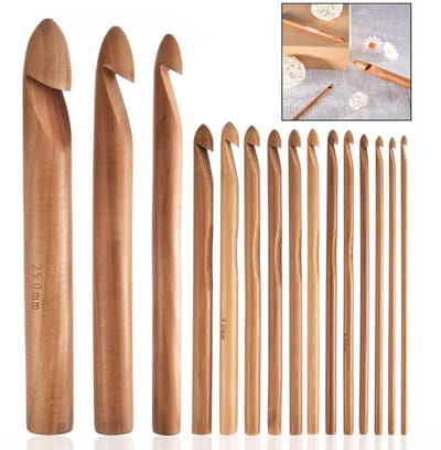 Haaknaaldenset, bamboe, breinaalden, haaknaalden, breien, gereedschap, accessoires
