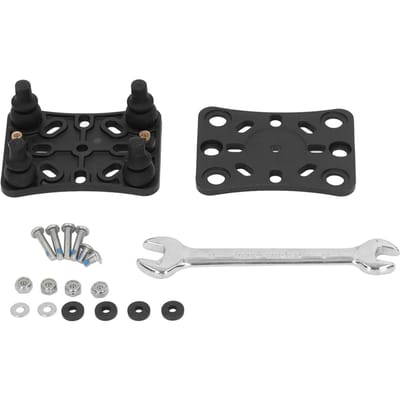 Motorfiets Mobiele Telefoon Houder Schokdemper Telefoon Beugel Buffer Zwart voor ATV UTV black