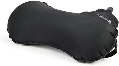 Opblaasbaar Lendenkussen voor Ondersteuning, Draagbaar Rugkussen voor Reizen, Comfortabel Kussen voor Auto en Vliegtuig