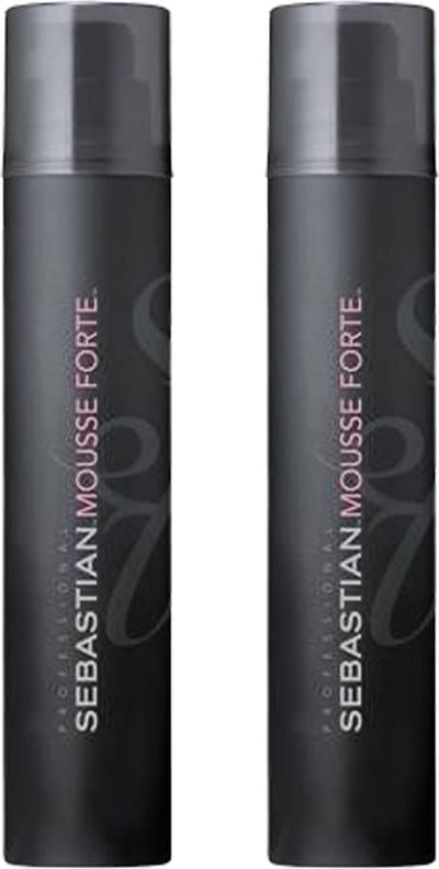 2x Sebastian Mousse Forte Strong Hold Volumizing Mousse 200ml