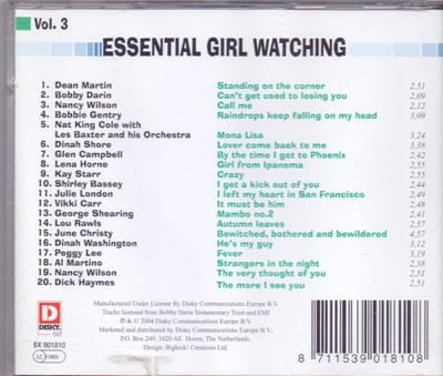 1-CD Various - Essential Girl watching, Vol. 3 (2004)