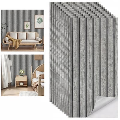 10 Stuks Zelfklevende Keukensplashboard Tegels 30x60 cm - Ook voor Badkamer - Woondecoratie