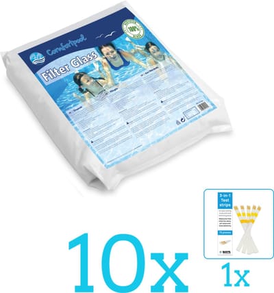 Comfortpool Glasparels - Voor Filterpomp - 20kg - Volumebundel - Filterglas - 10-delig