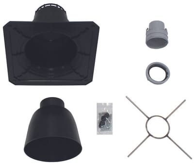 Vaillant Set 1 Grond elementen condensatie voor flexibele rookgasleiding DN 80, PP, 303510